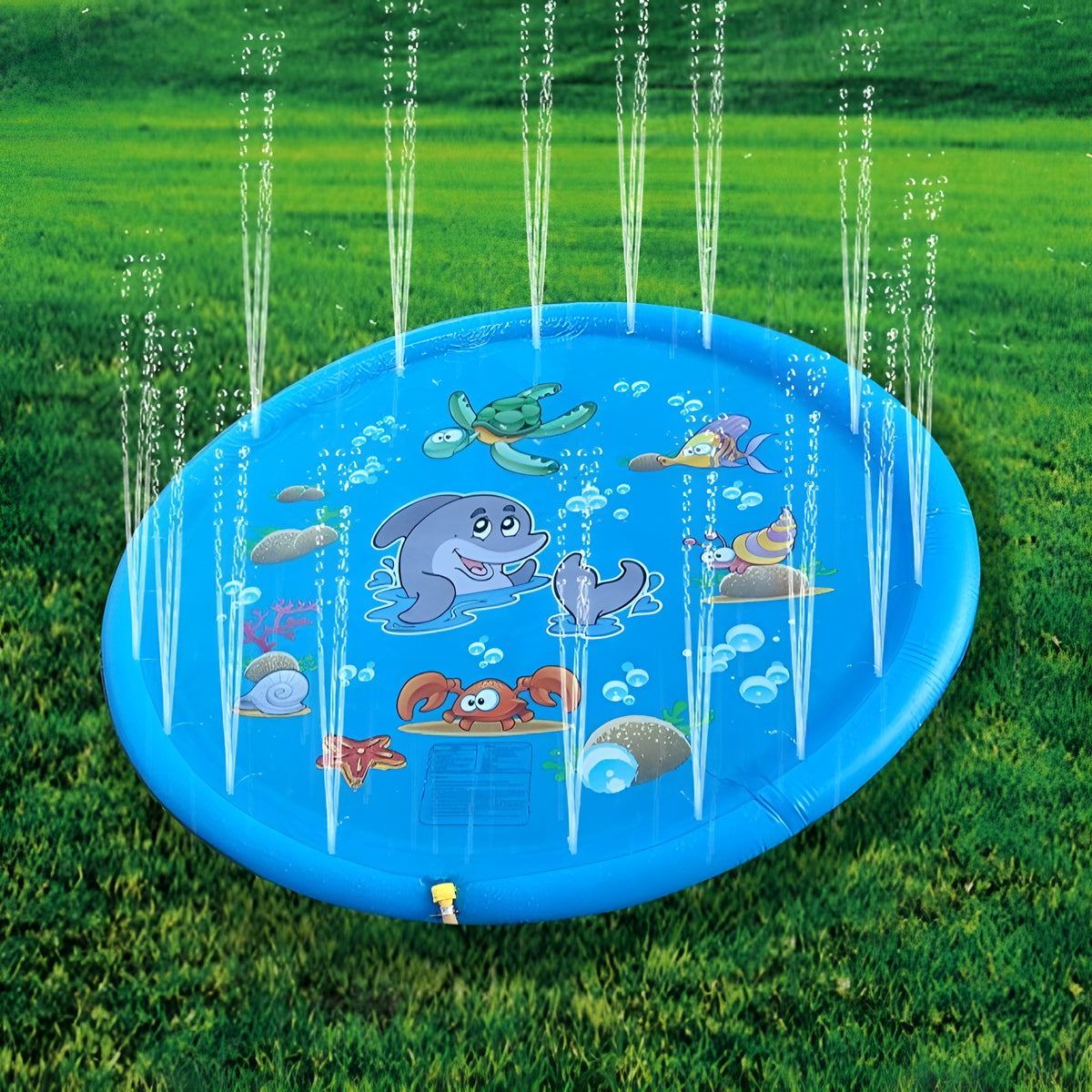 Alfombra aspersora para ninos para piscina y exterior – Comprar en Caracas, Margarita y toda Venezuela – NQLN Store