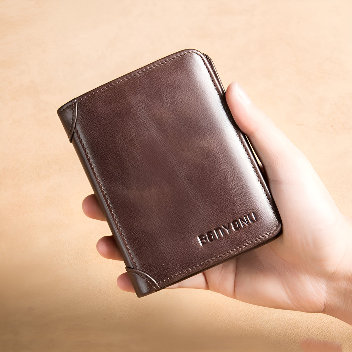 Cartera vintage para hombre