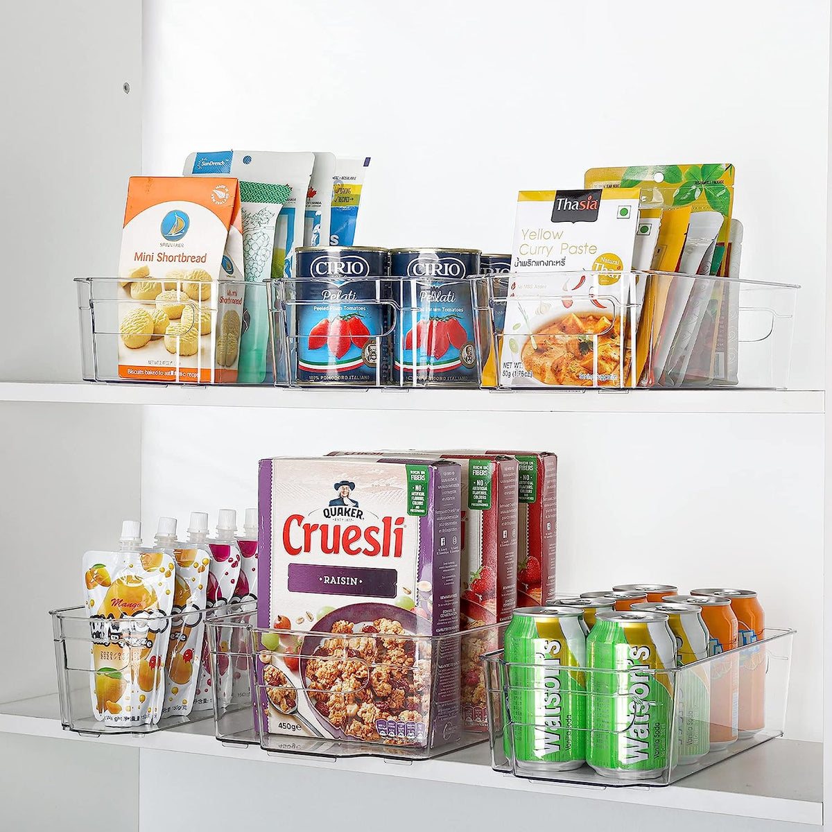 Contenedores organizadores de refrigerador (Pack de 8) – Comprar al mejor precio en NQLN Store Venezuela