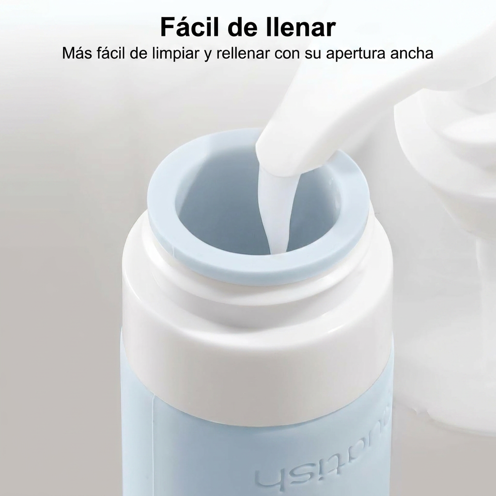 Botellas de silicona de viaje para aseo Personal (16 unidades set)