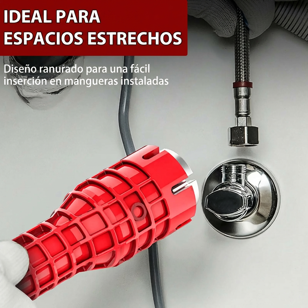Llave de tubo para Grifo Fregadero 8 en 1