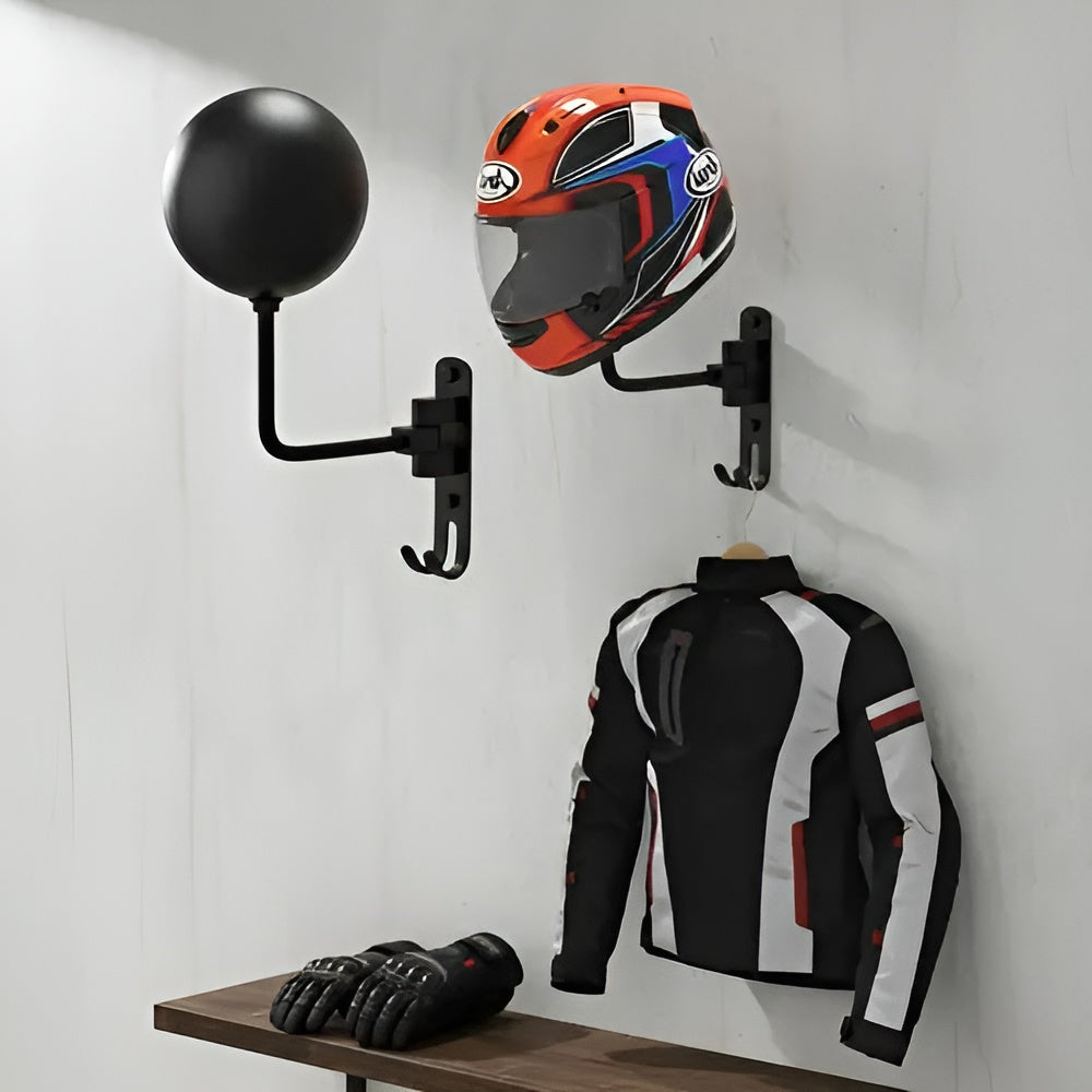 Soporte Casco y chaquetas De Moto