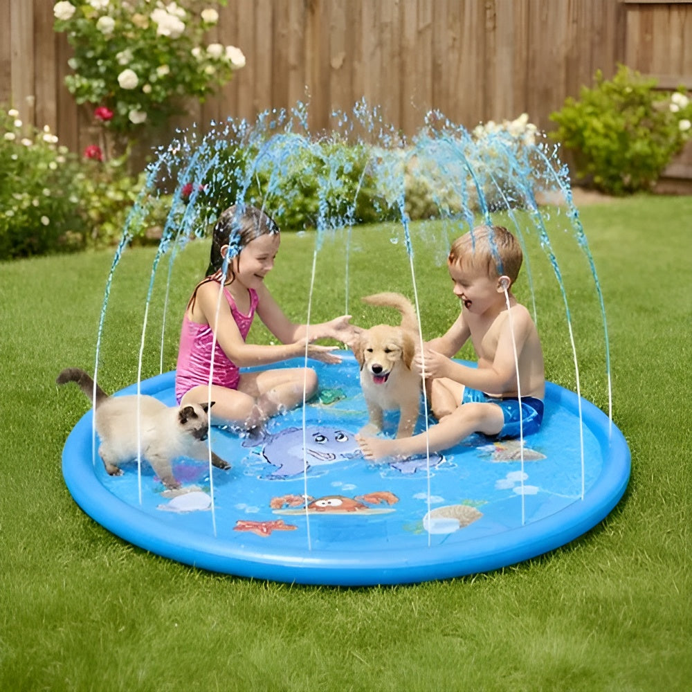 Alfombra aspersora para ninos para piscina y exterior – Disponible en NQLN Store con envío gratis desde $20