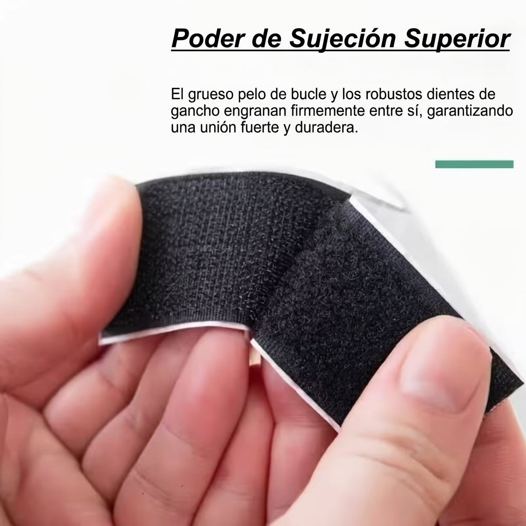 Rollo de cierre magico autoadhesivo (5 metros)