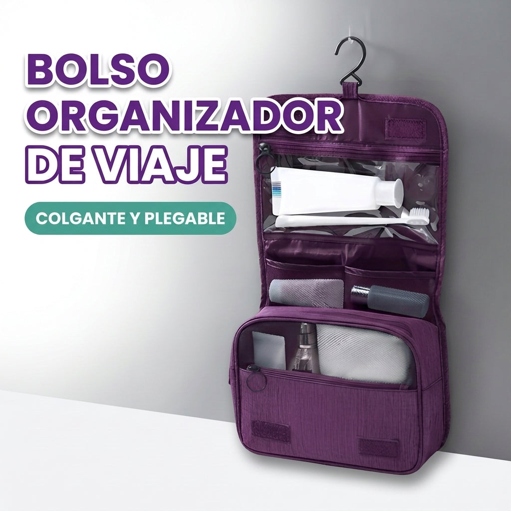 Bolso organizador de viaje para cosmeticos