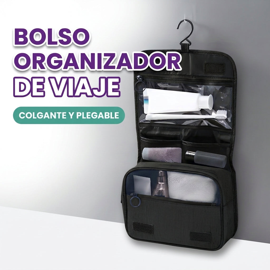 Bolso organizador de viaje para cosmeticos