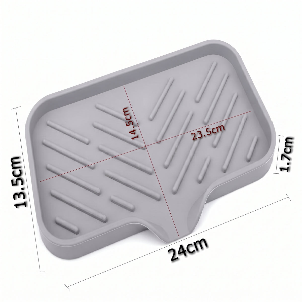 Bandeja de silicona para fregadero
