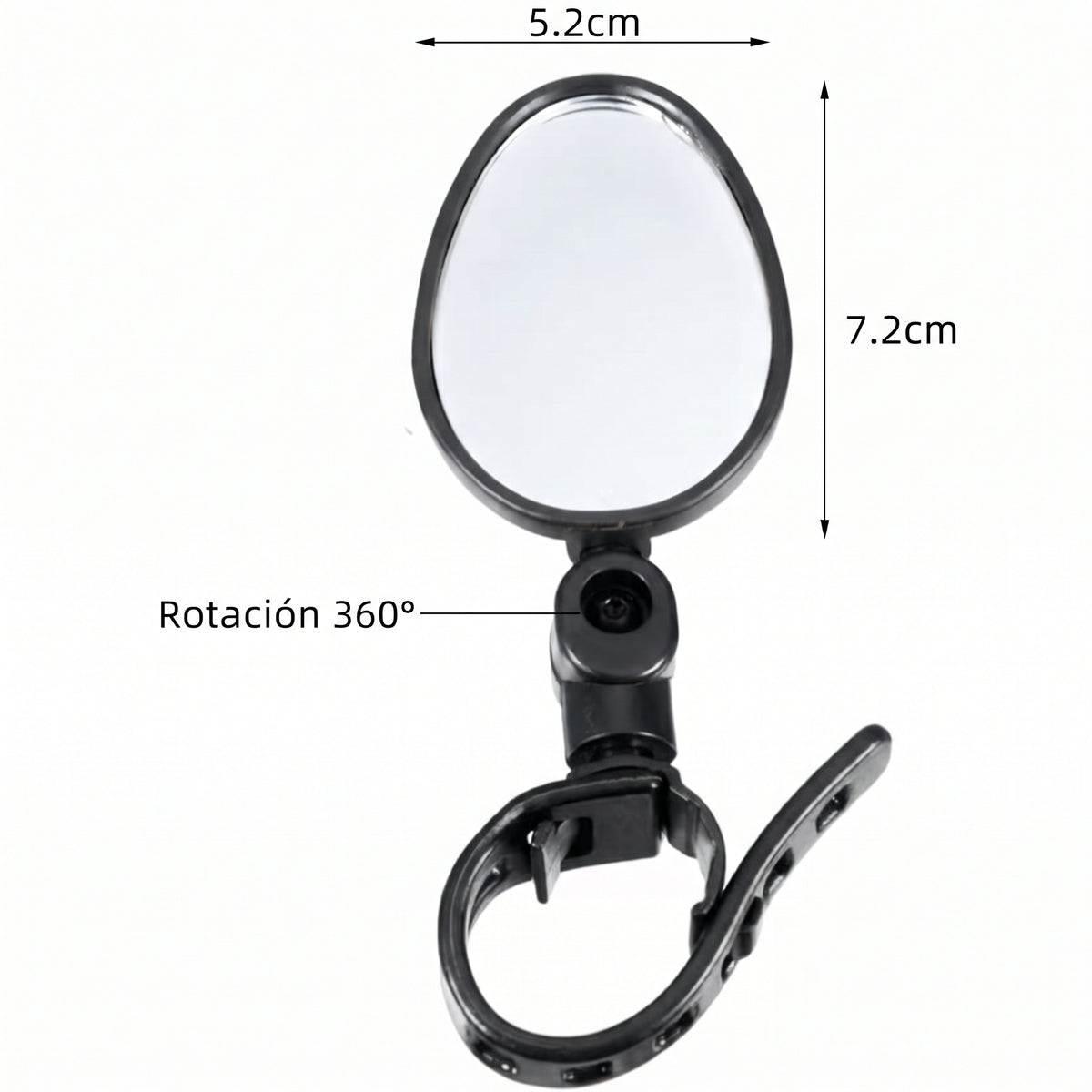 Espejo retrovisor para bicicletas (pack de 2)