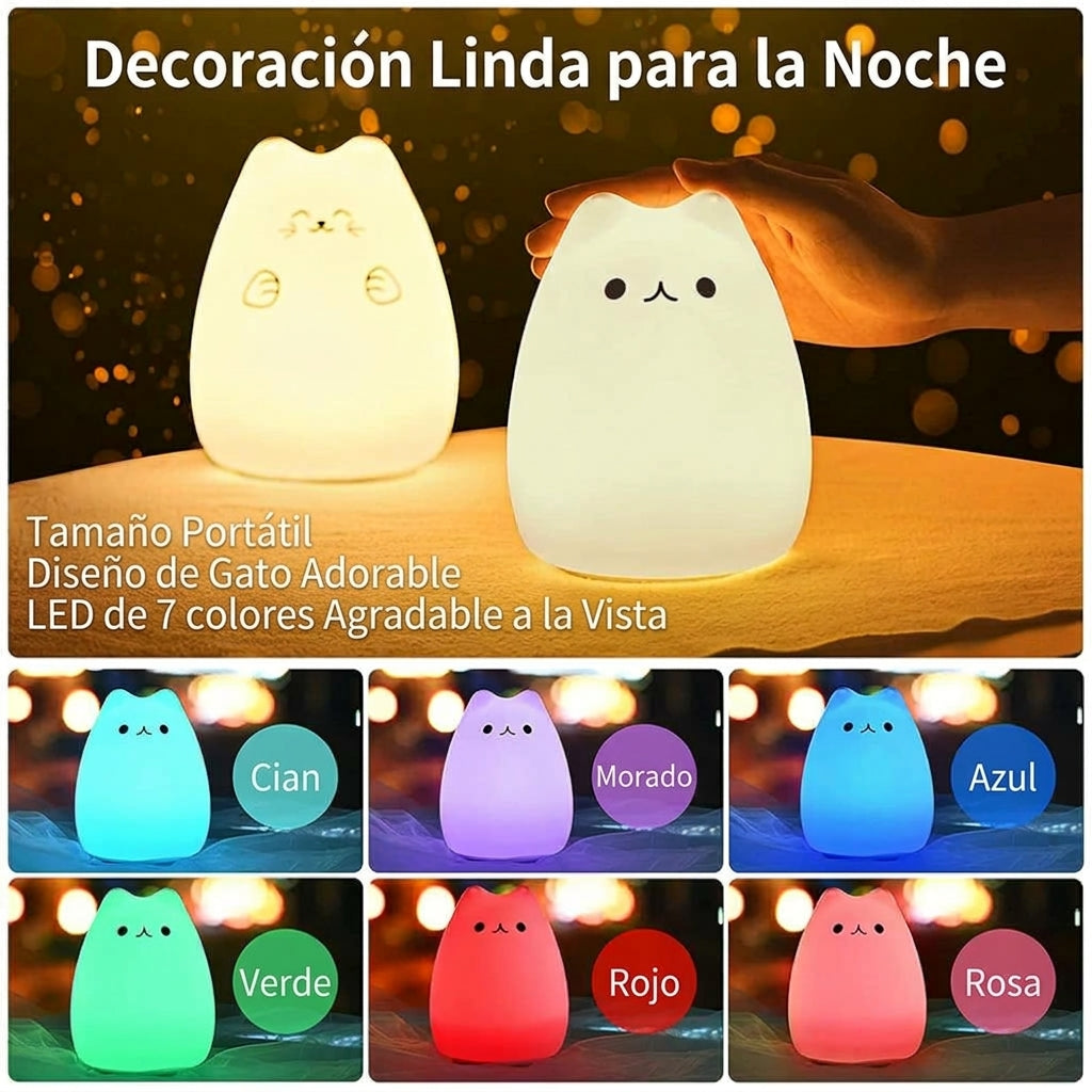 Lampara de silicona para mesa