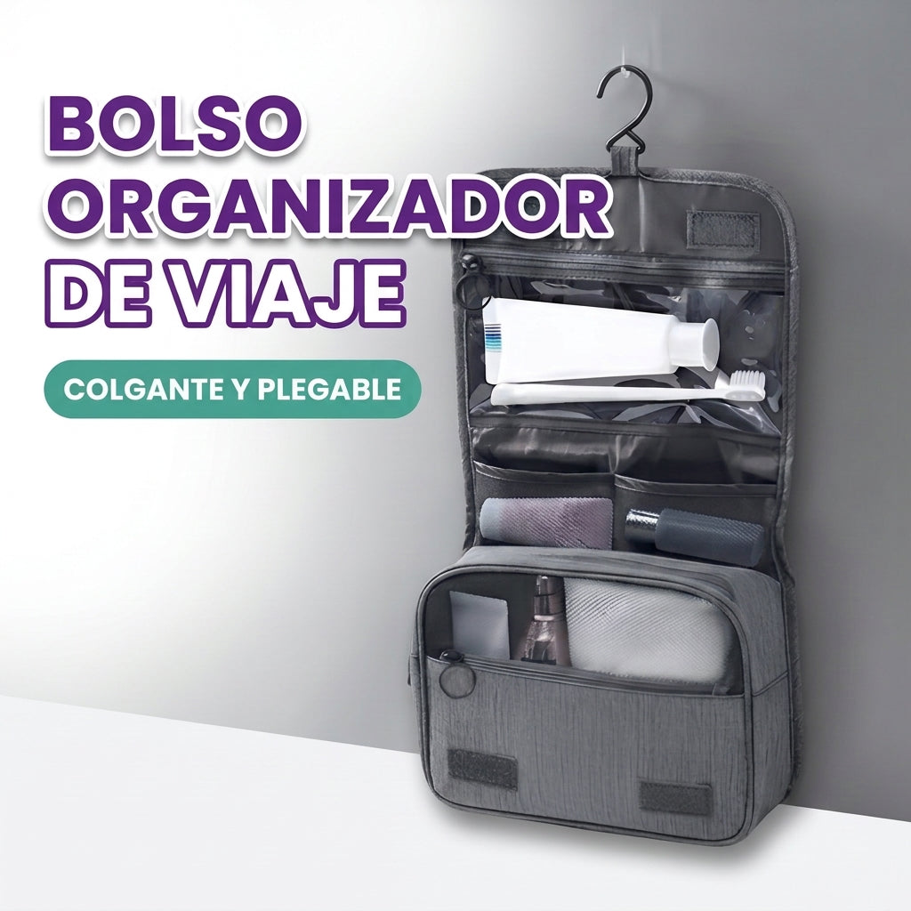 Bolso organizador de viaje para cosmeticos