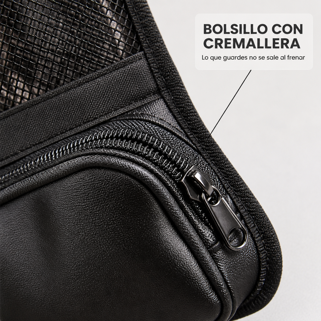 Bolso lateral organizador para el carro