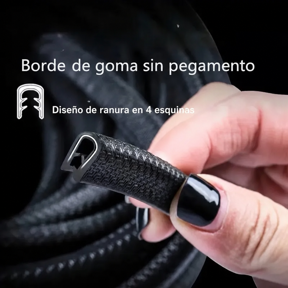 Borde de goma para carros