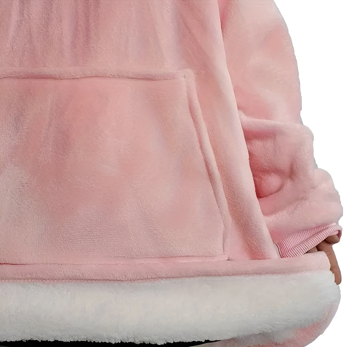 Manta de frio con capucha y bolsillo TALLA UNICA – Detalle y presentación – NQLN Store Venezuela