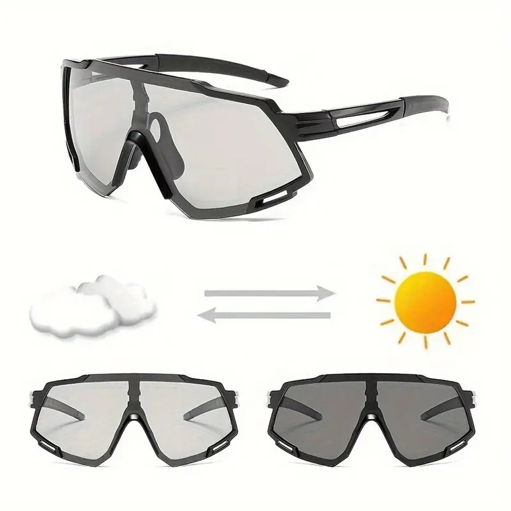 Lentes fotocromaticos deportivos SCVCN