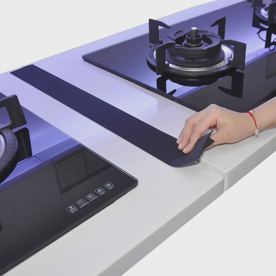 Cubierta lateral de ranura silicona para cocina