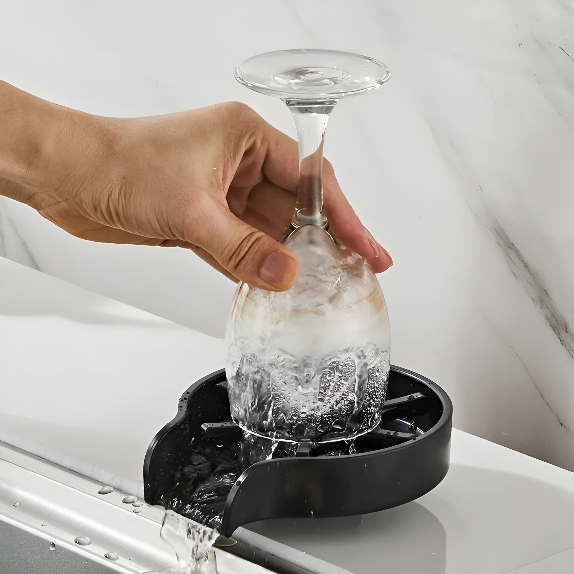 Enjuagador  adáptable de alta presion para fregadero