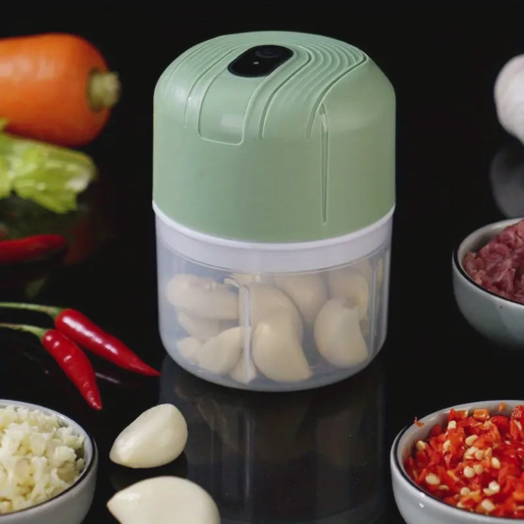Triturador eléctrico de ajo