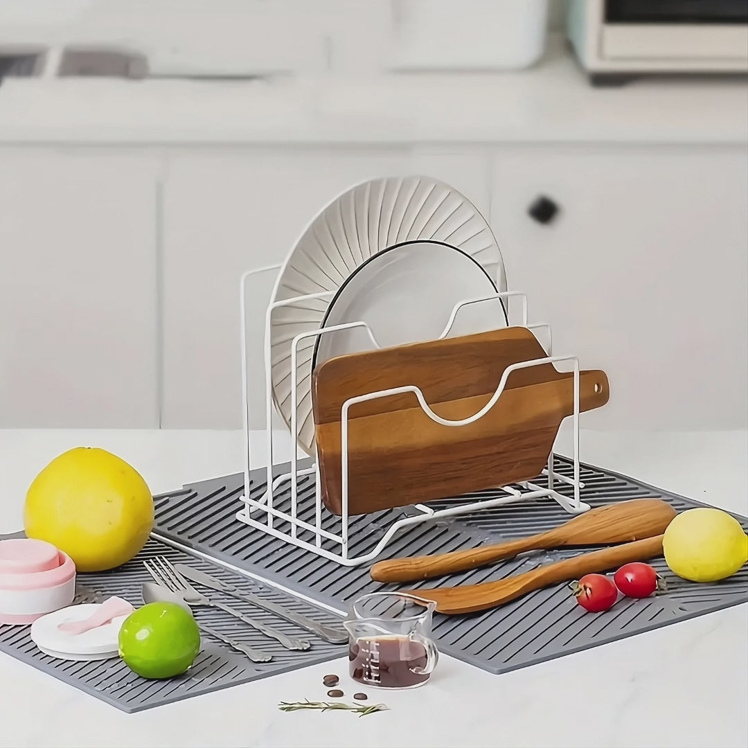 Alfombra de silicona de secado de platos 40x50cm