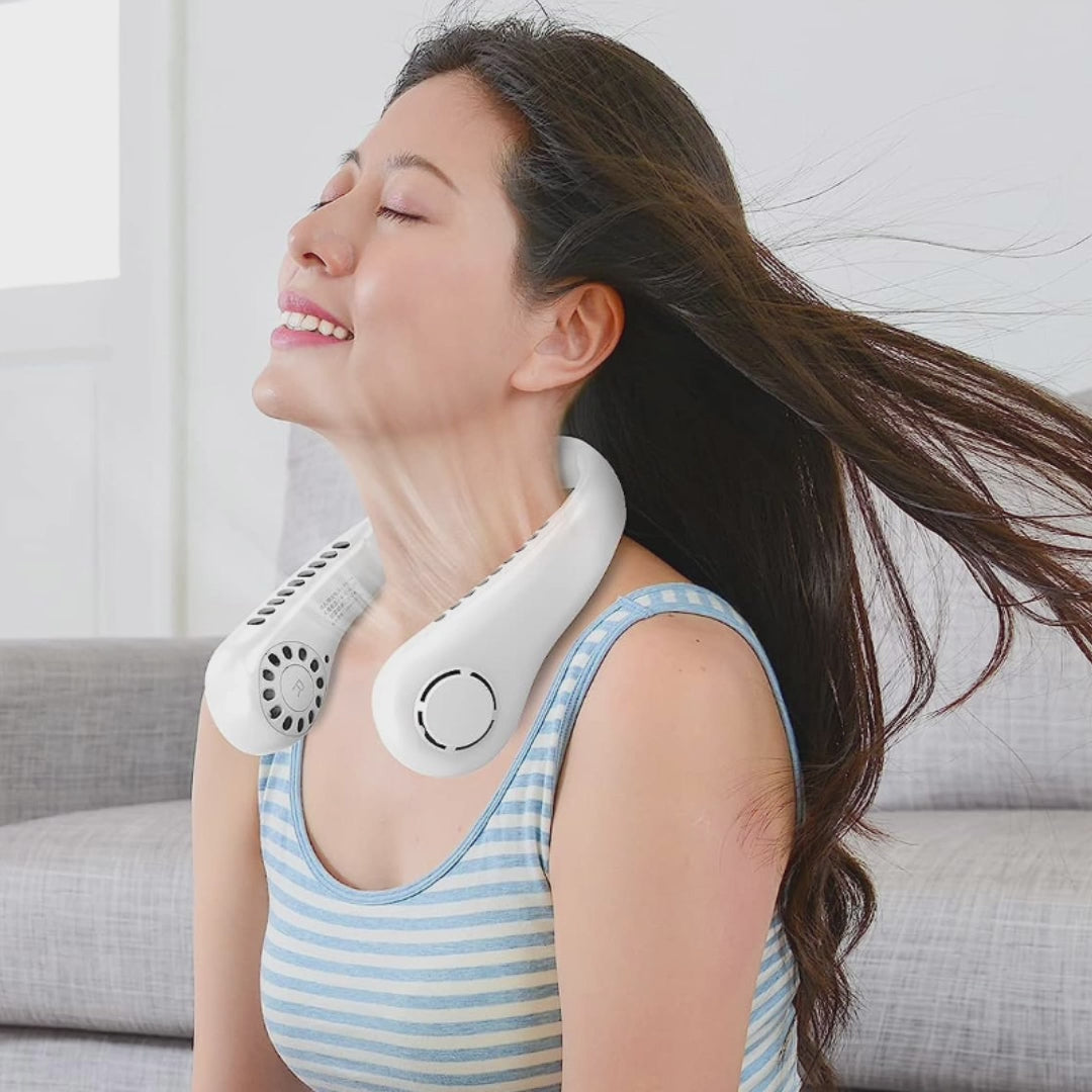 Ventilador de cuello portátil