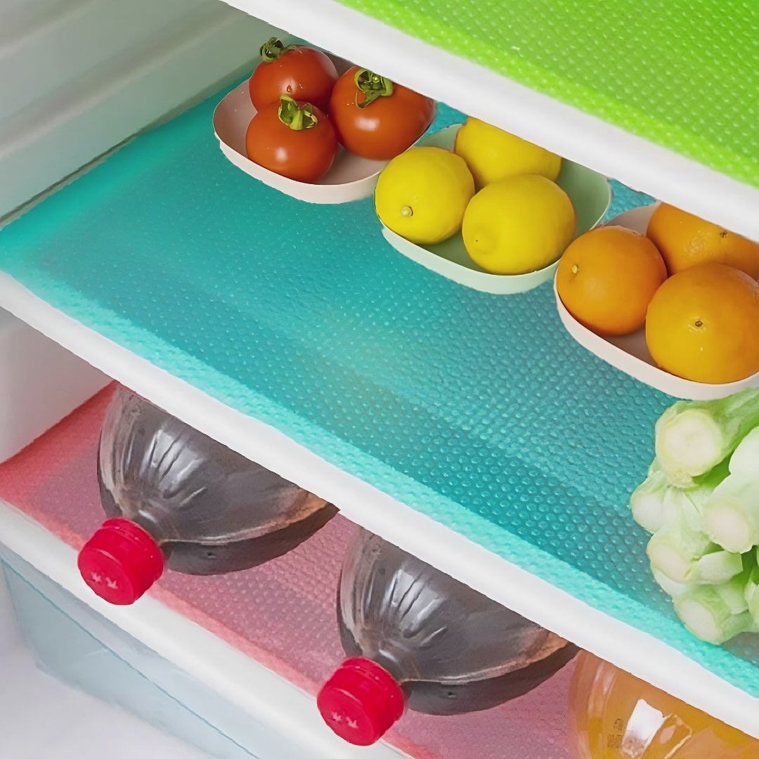 Individuales antideslizantes multiusos para nevera (Pack de 4)