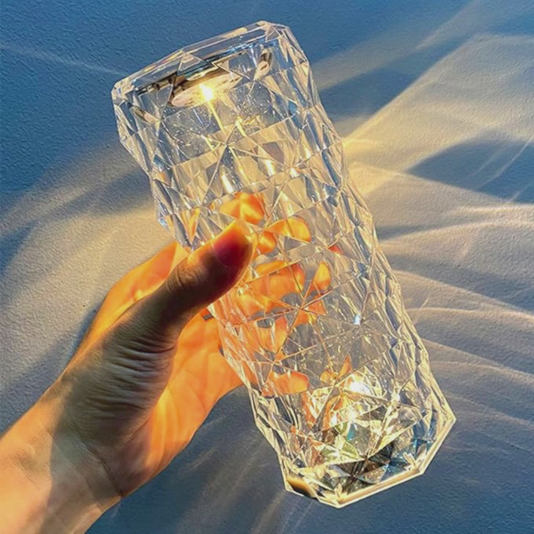 Lampara tactil de cristal  LED