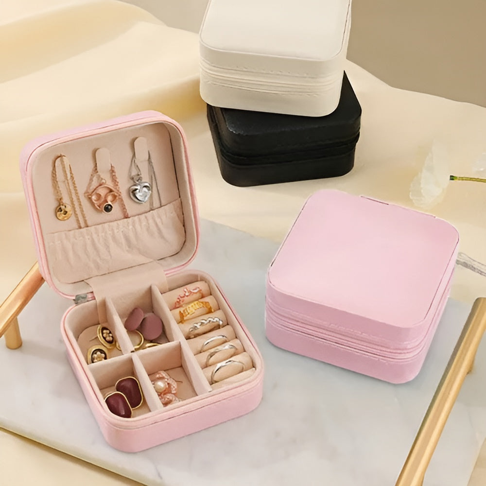 Organizador de joyas estuche de viaje
