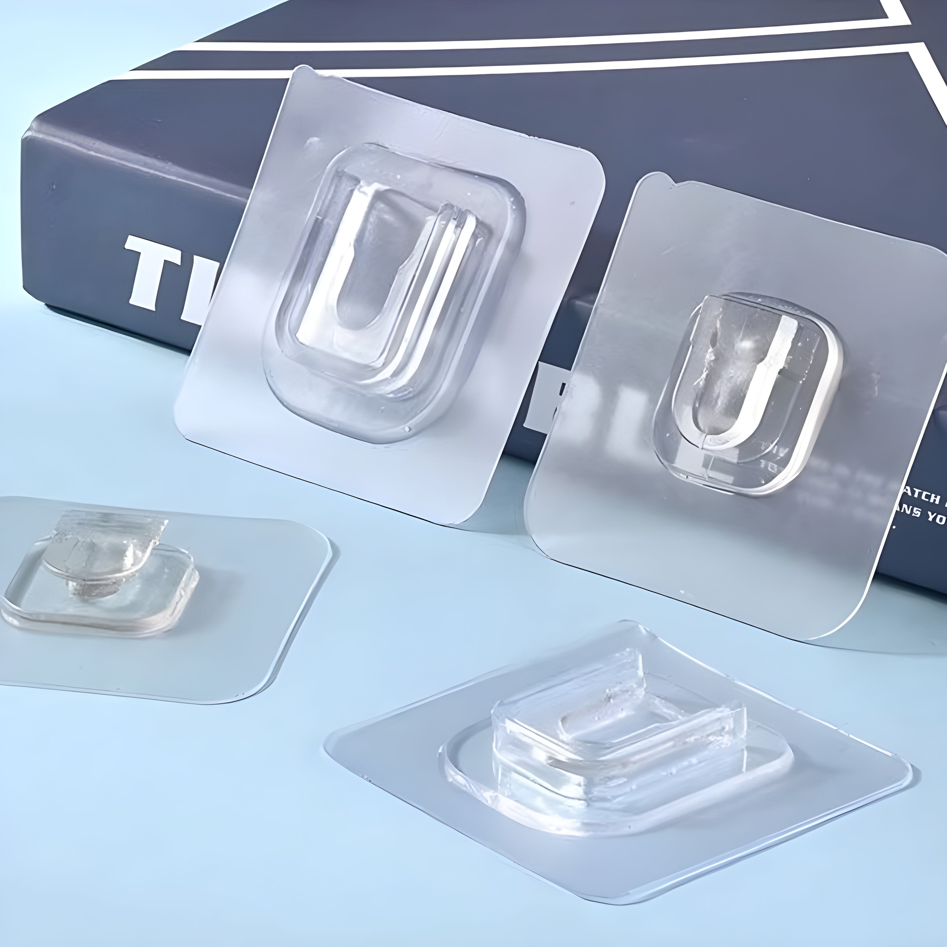 Ganchos Adhesivos Multifuncionales (Pack de 10 Pares)