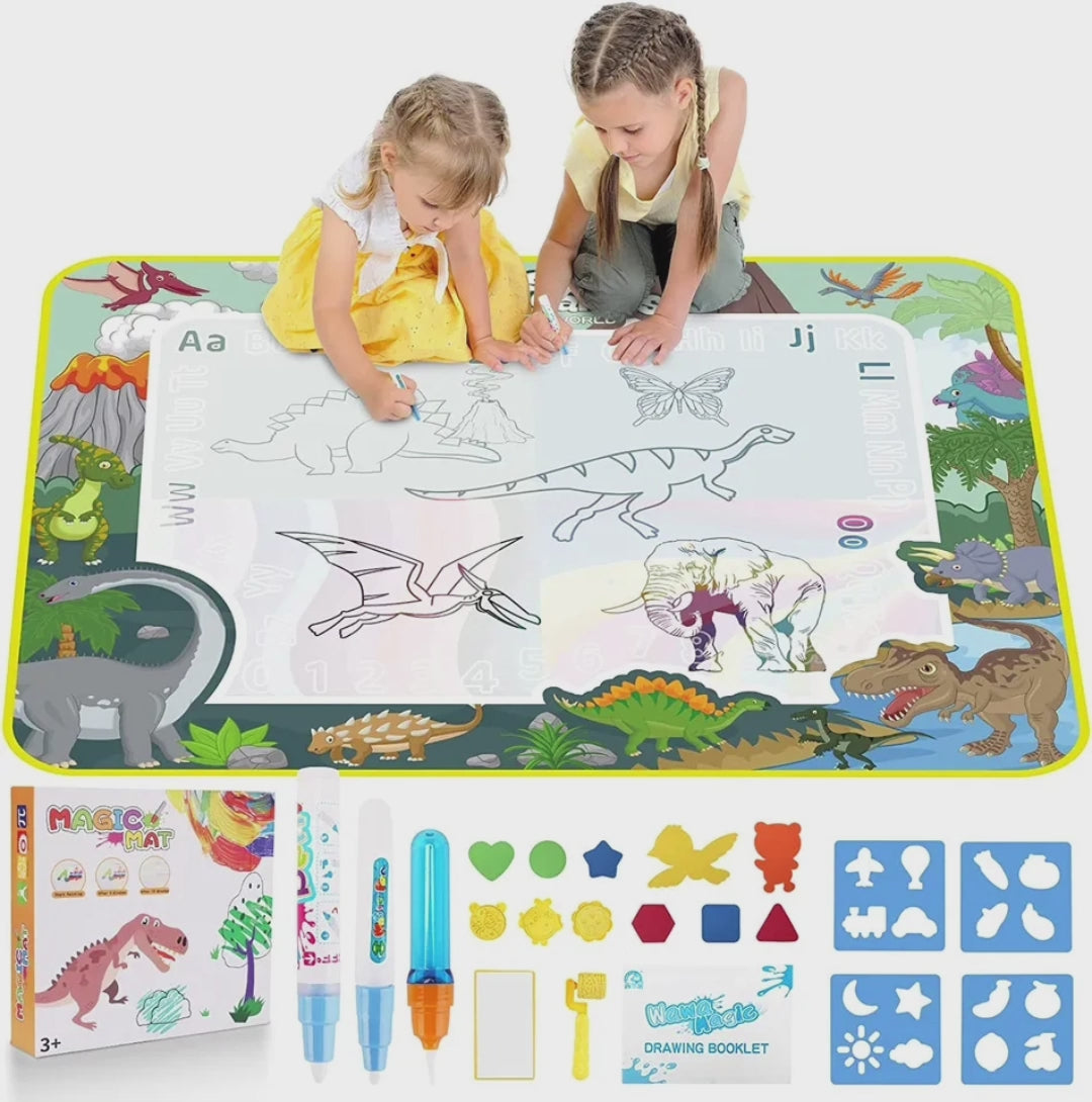 Alfombra magica de agua para dibujar