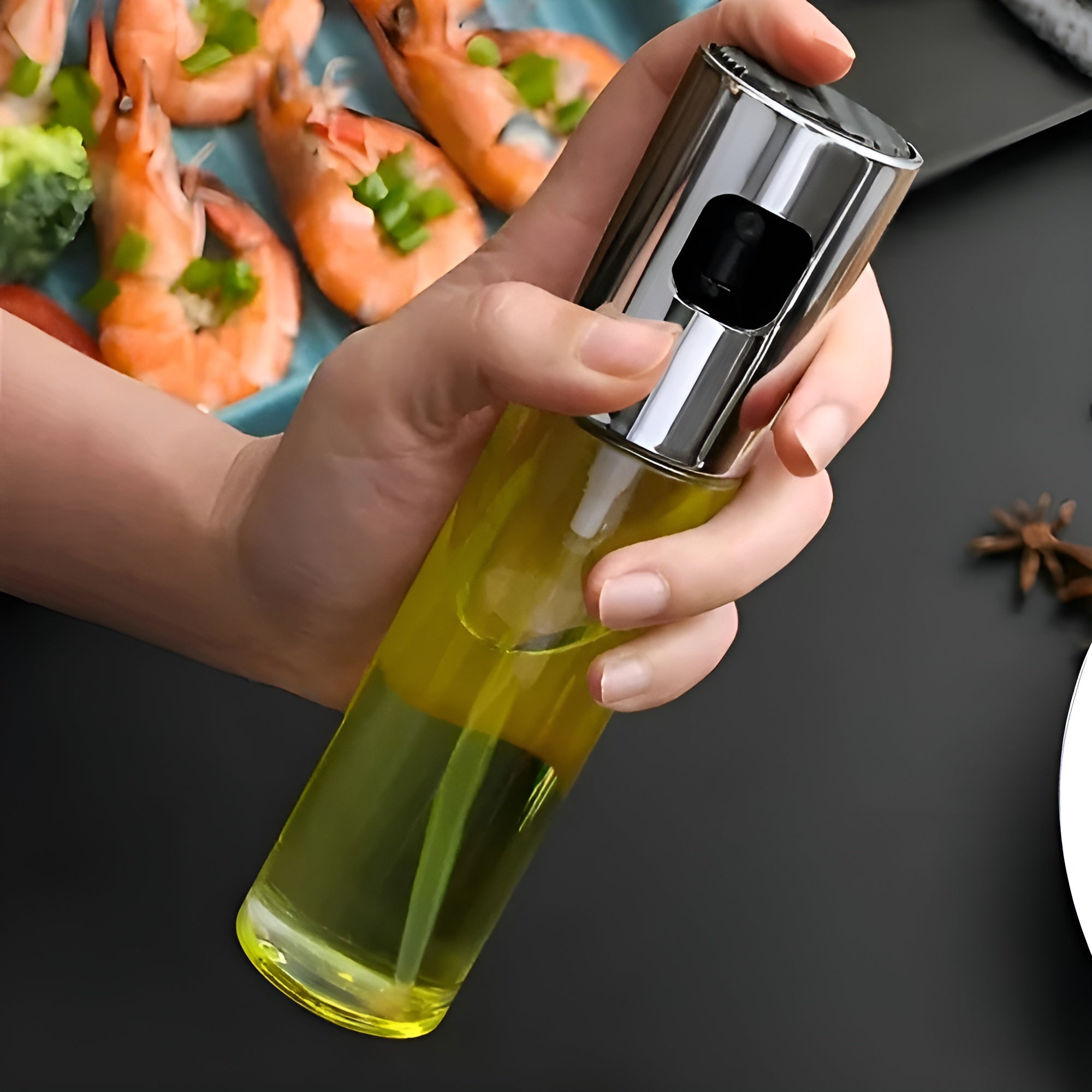 Botella de spray de aceite