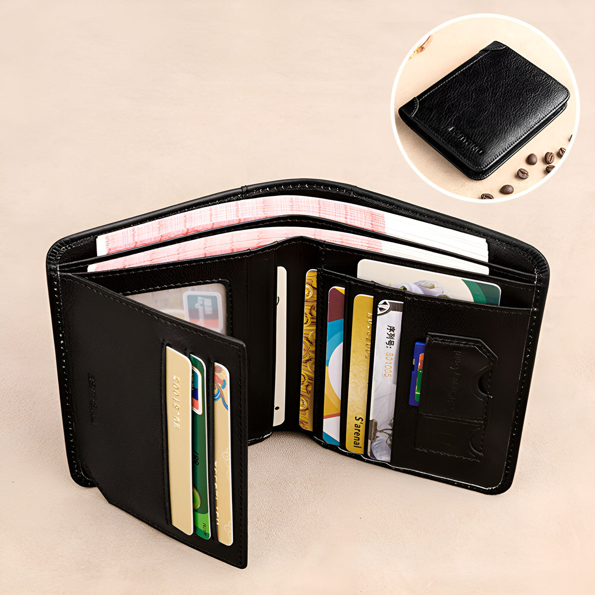Cartera vintage para hombre