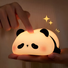 Luz nocturna de panda para niños