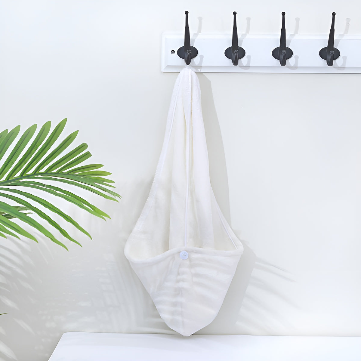 Toalla de microfibra absorbente para el cabello