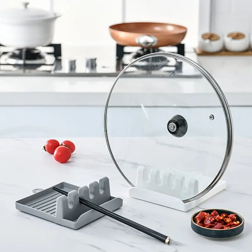 Soporte para espatula y utensilio cocina