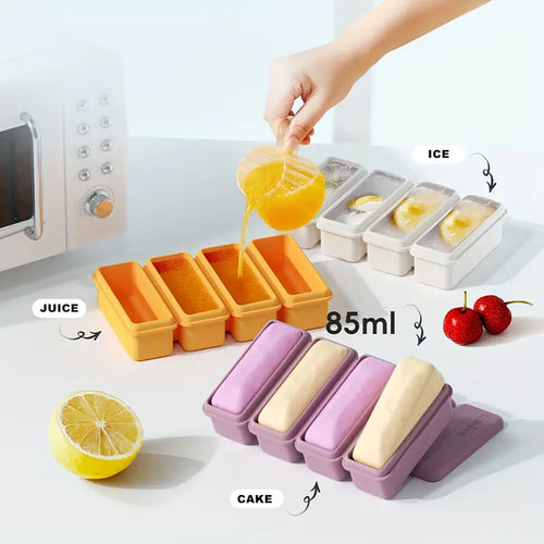 Bandeja de silicona para cubitos de hielo
