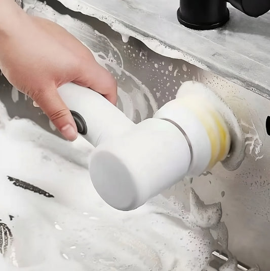 Cepillo de Limpieza Electrico con 3 cabezales de 500mah