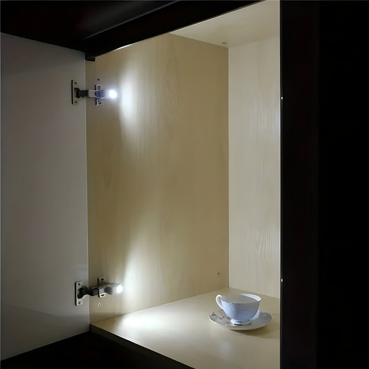 Luz de bisagra para gabinete