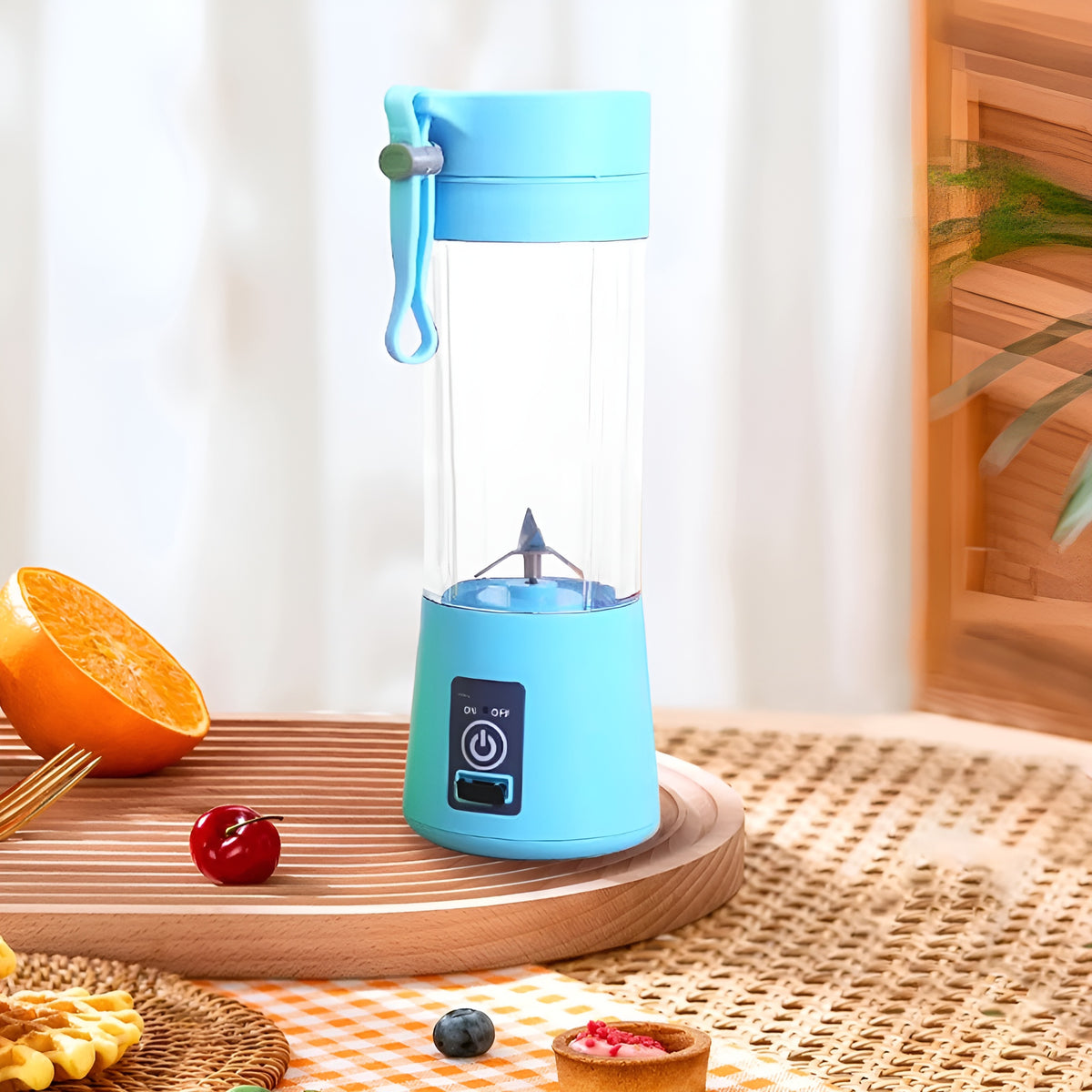 Licuadora portátil de 4 cuchillas