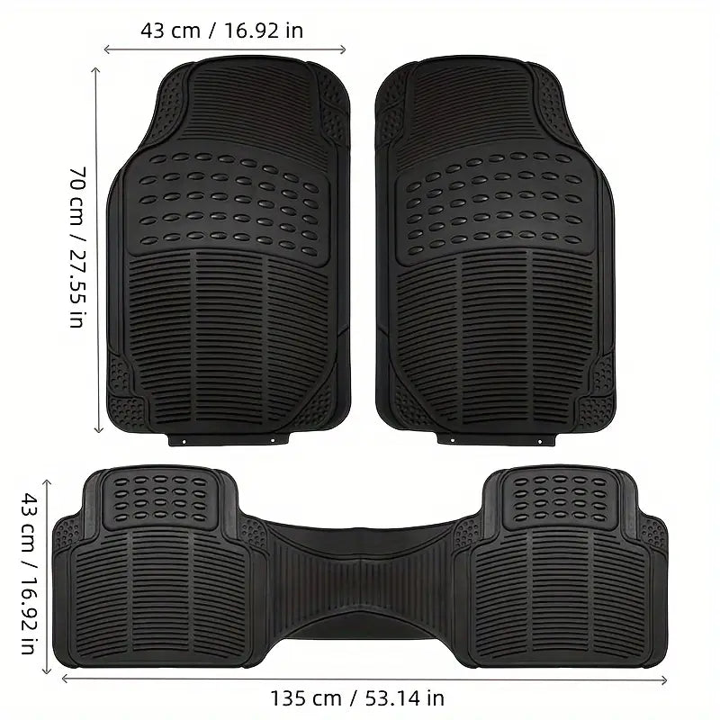Kit Tapete De Caucho Para Auto