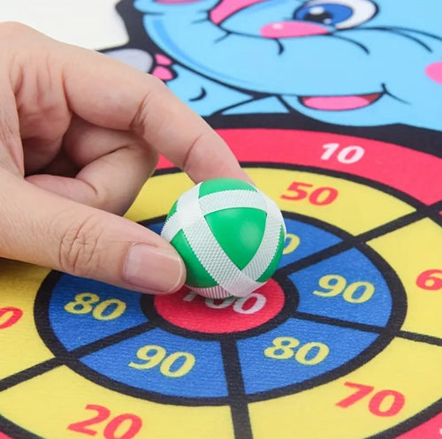Tablero de dardos adhesivos para niños super ligero