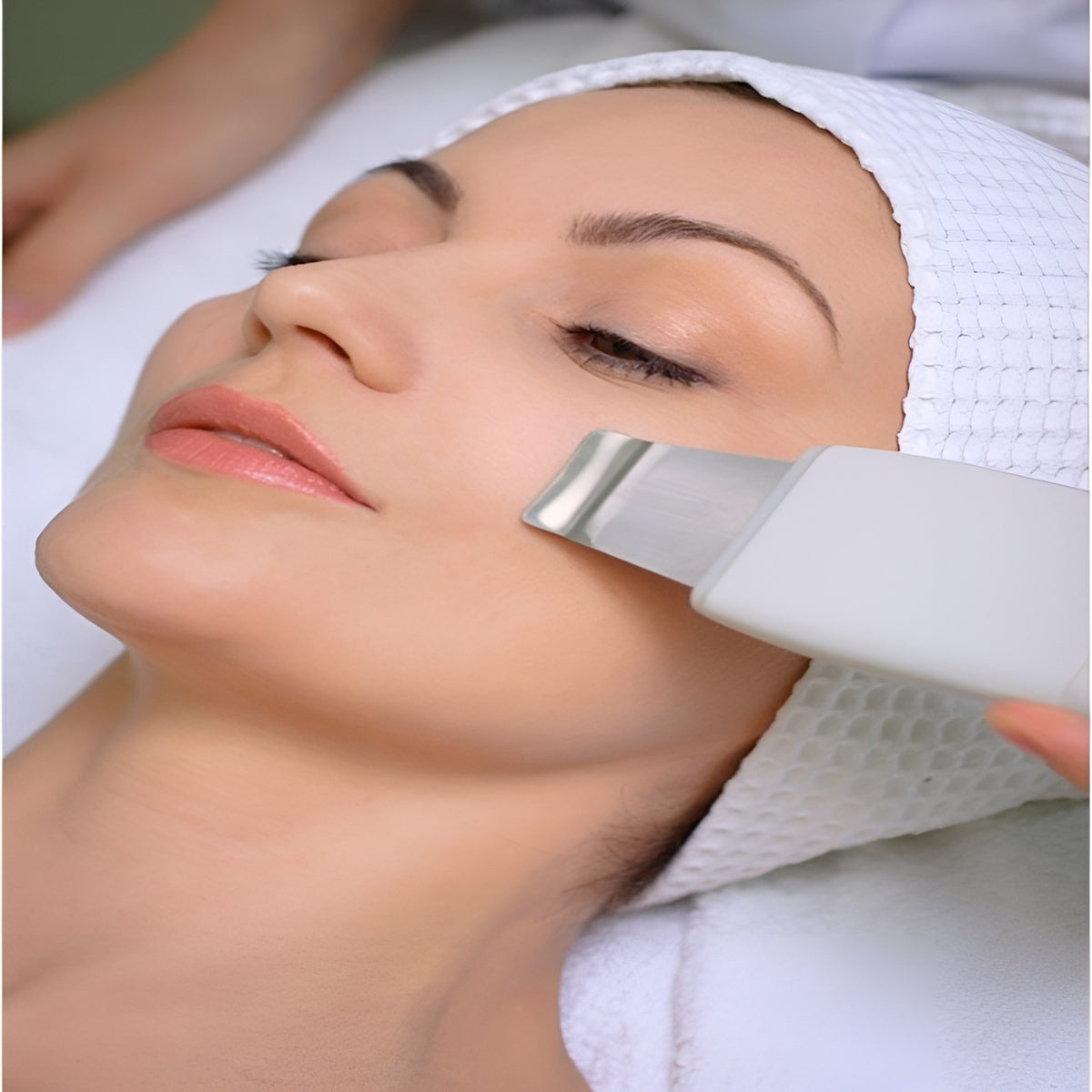 Limpiador de piel peeling ultrasónico