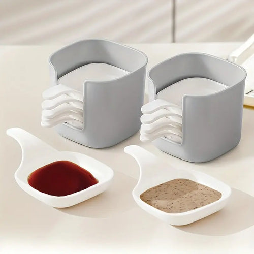 Juego de 6 platos para salsa