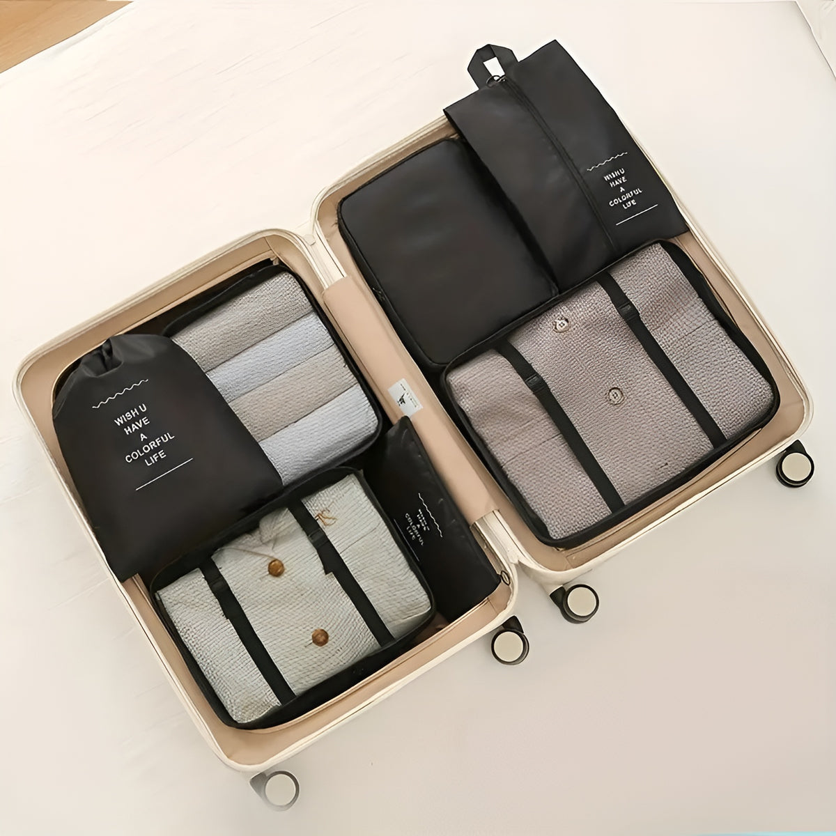 Set de bolsas de viajes (9 unidades)