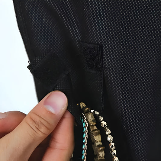 Organizador Colgante de Joyas Doble Cara