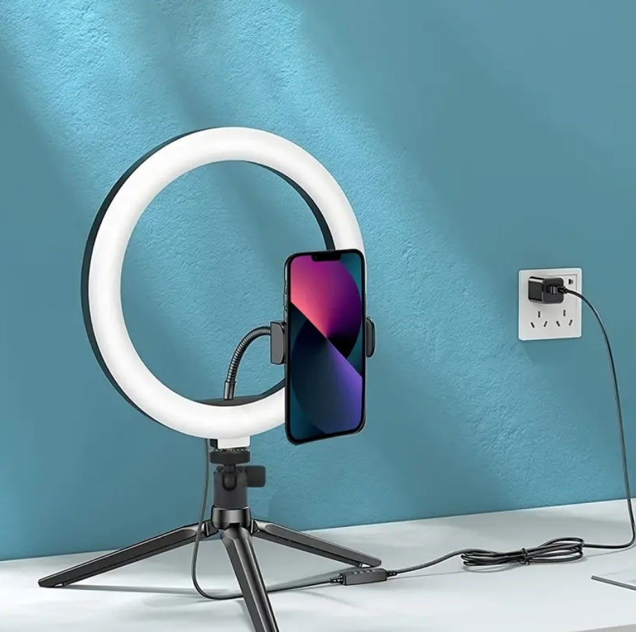 Aro de Luz con Soporte para tu Celular