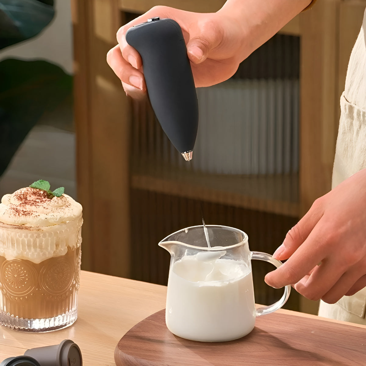 Batidor Espumador Electrico