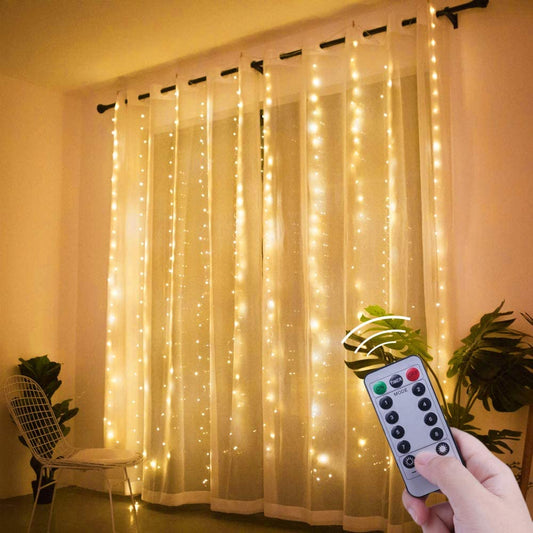 Luz de Cortina de luces Decoración De Habitación