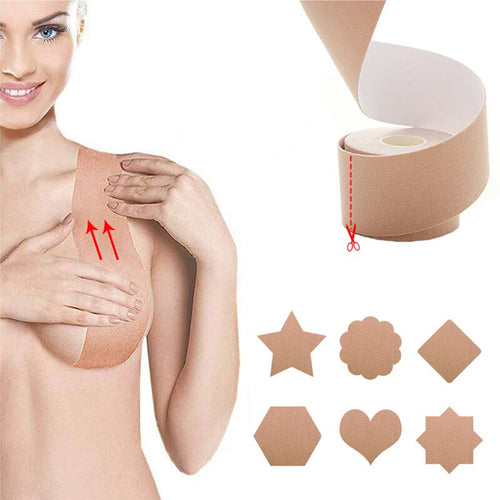 Sujetador Adhesivo de realce de pecho para mujer en rollo