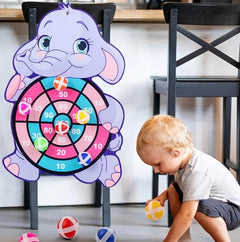 Tablero de dardos adhesivos para niños super ligero