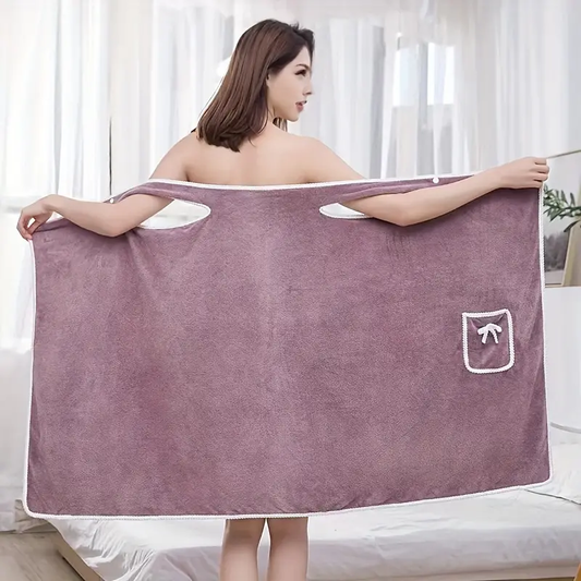 Toalla de microfibra absorbente para mujer