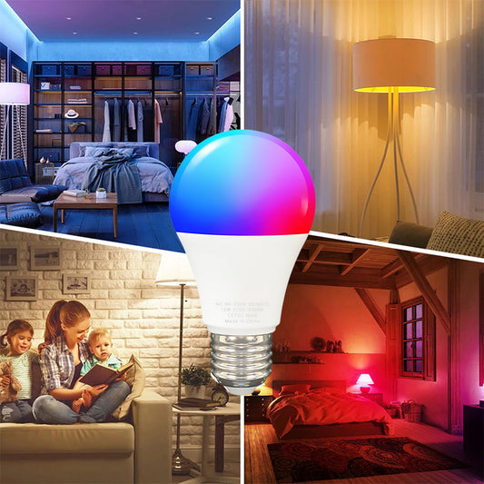 Bombillo Inteligente Led RGB para el hogar oficina